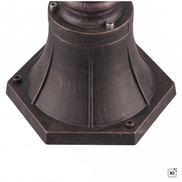 Lampadaire classique en brun antique