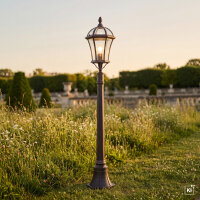 Lampadaire classique en brun antique