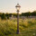Lampadaire classique en brun antique