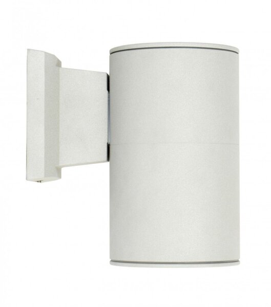 Applique murale extérieure compacte ronde IP54 aluminium H:19cm