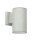 Applique murale extérieure compacte ronde IP54 aluminium H:19cm
