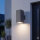 Applique murale en aluminium argenté IP54 Moderne