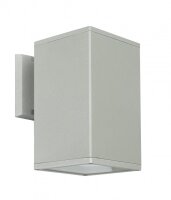 Applique dext&eacute;rieur en aluminium carr&eacute;e en...
