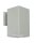 Applique dextérieur en aluminium carrée en argent E27 IP54