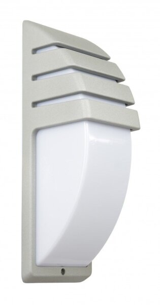 Lampe dextérieur à faible éblouissement en argent IP54 résistant aux intempéries E27