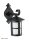 Lampe dextérieur rustique KINGFISHER IP43 noir E27