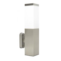 Lampe dextérieur carrée en acier inoxydable...