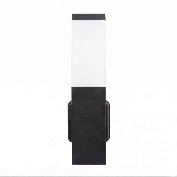 Lampe dextérieur noir acier inoxydable IP44 résistant aux intempéries E27