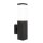 Lampe dextérieur noir acier inoxydable IP44 résistant aux intempéries E27