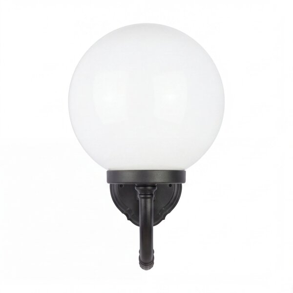 Applique Noir Blanc IP43 E27 Vintage Porte dentrée