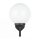 Applique Noir Blanc IP43 E27 Vintage Porte dentrée