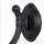 Applique Noir Blanc IP43 E27 Vintage Porte dentrée