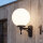 Lampe dextérieur vintage Abat-jour sphérique IP43 faible éblouissement E27
