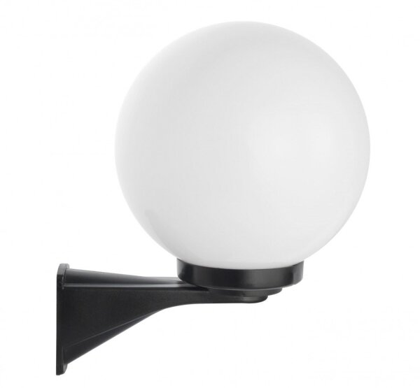 Lampe dextérieur Boule Abat-jour Noir Blanc IP43 E27