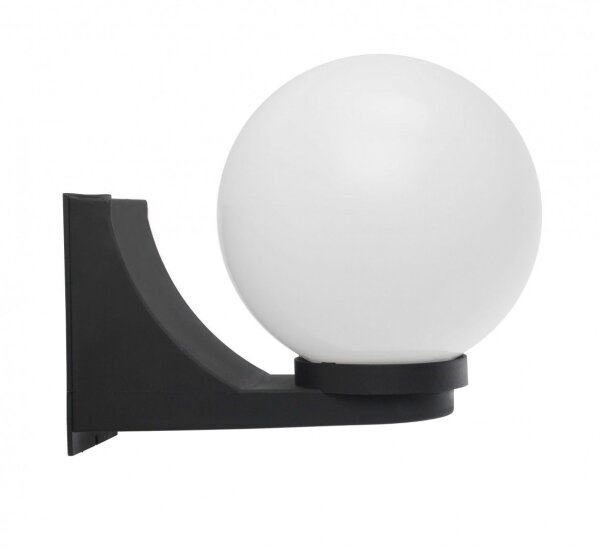 Lampe dextérieur vintage NINETTE IP43 noir blanc