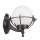 Lanterne murale vintage extérieur IP43 noir blanc