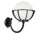 Applique ext&eacute;rieure Boule Abat-jour Noir Blanc IP43
