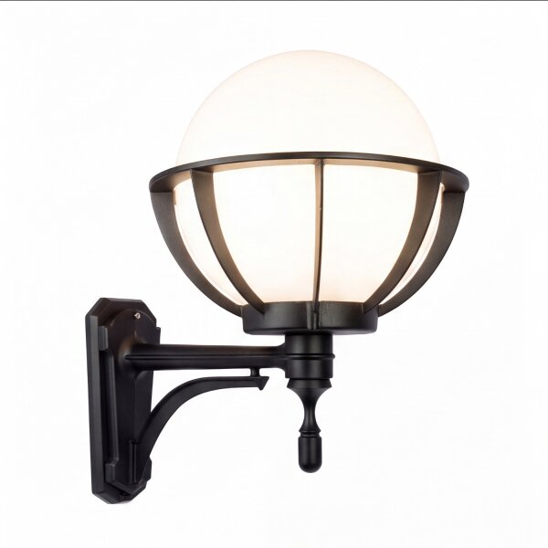 Lampe dextérieur vintage NINETTE Abat-jour sphérique E27 IP43