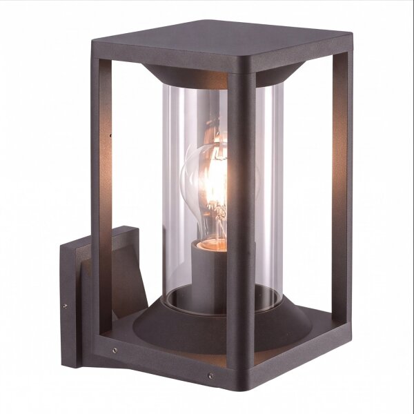 Lampe dextérieur noire IP65 résistante aux intempéries E27 KAMPEN