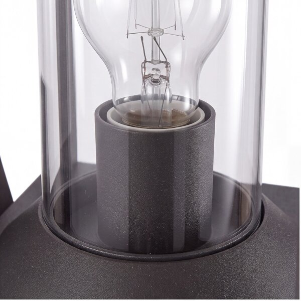Lampe dextérieur noire IP65 résistante aux intempéries E27 KAMPEN