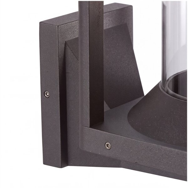 Lampe dextérieur noire IP65 résistante aux intempéries E27 KAMPEN