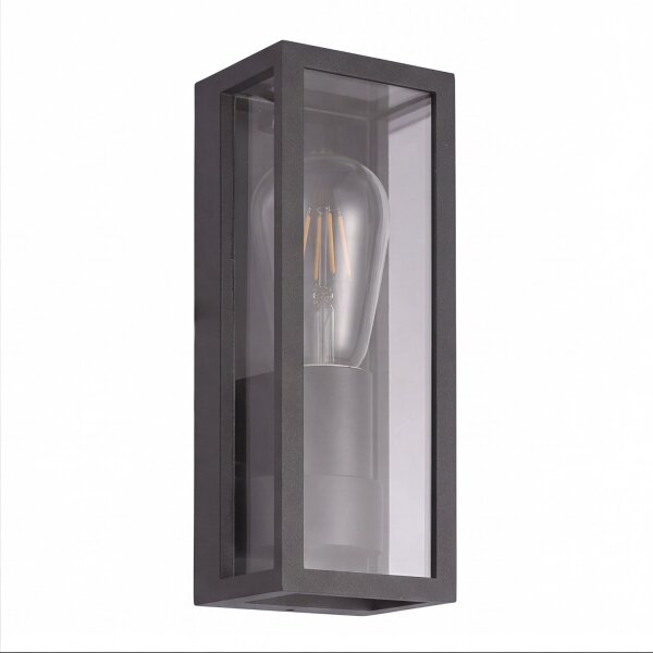 Applique murale extérieure Noir IP65 KAMPEN lampe extérieure