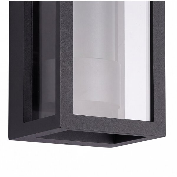 Applique murale extérieure Noir IP65 KAMPEN lampe extérieure