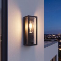 Applique murale extérieure Noir IP65 KAMPEN lampe...