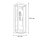 Applique murale extérieure Noir IP65 KAMPEN lampe extérieure
