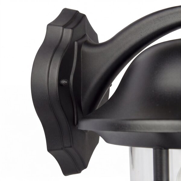 Lampe dextérieur rustique noire IP43 résistante aux intempéries E27