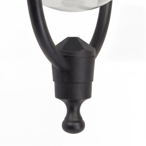 Lampe dextérieur rustique noire IP43 résistante aux intempéries E27