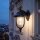 Lampe dextérieur rustique noire IP43 résistante aux intempéries E27