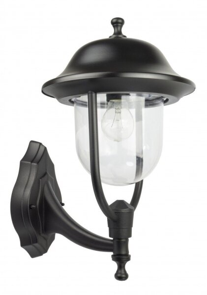 Lampe dextérieur Rustique IP43 Noir E27 Lanterne