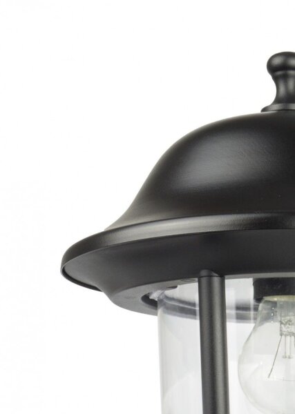 Lampe dextérieur Rustique IP43 Noir E27 Lanterne