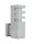 Applique murale dangle extérieure IP54 résistante aux intempéries en argent