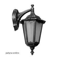 Applique rustique extérieure IP43 aluminium verre