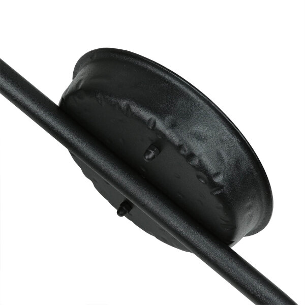 Applique dextérieur noire anti-pluie Rustique TOURNAI
