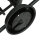 Applique dextérieur noire anti-pluie Rustique TOURNAI