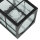Lanterne murale rustique BAARLE IP43 verre ornemental