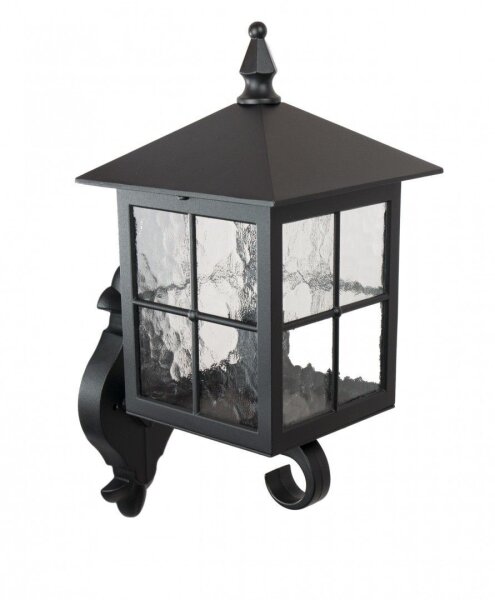 Applique murale extérieure rustique BAARLE IP43 noire