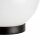 Lampe boule blanche IP44 Ø25cm décoratif résistant aux intempéries