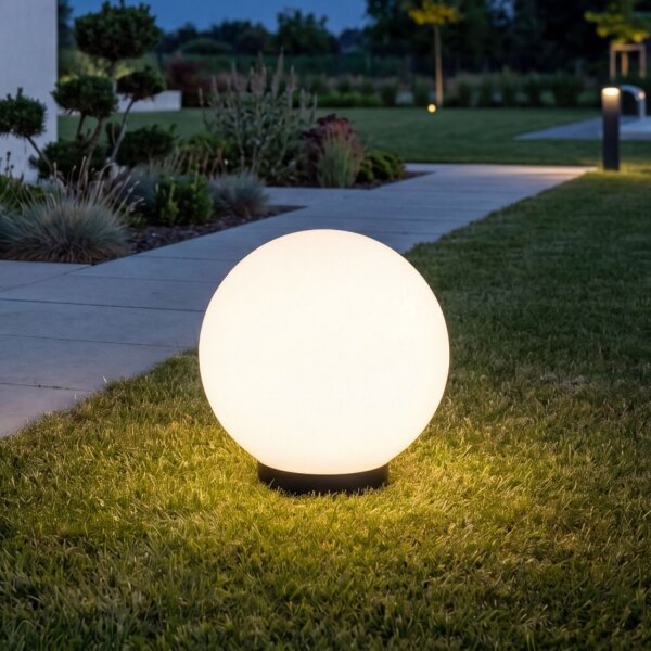 Lampe dextérieur Ø50cm IP44 décorative E27 KULKA Jardin