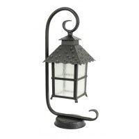 Lampe de socle rustique MONTREAL Noir 53cm E27
