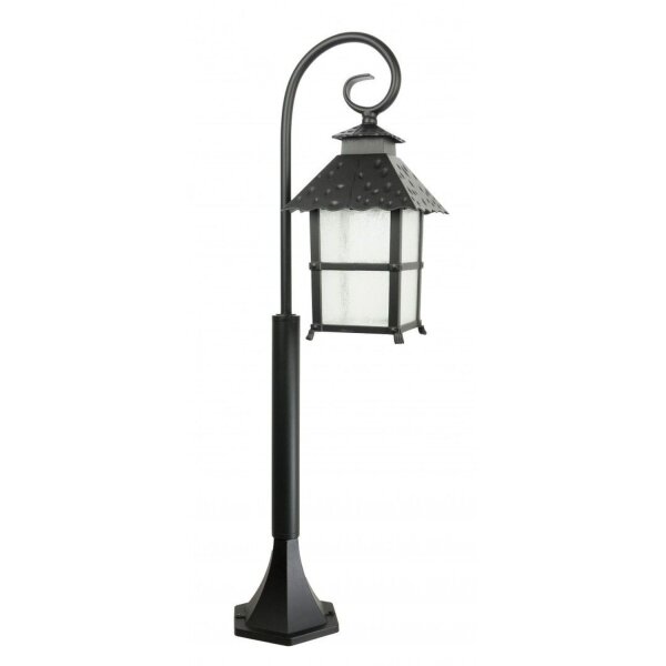 Lampe dallée noire MONTREAL 86 cm IP43 E27