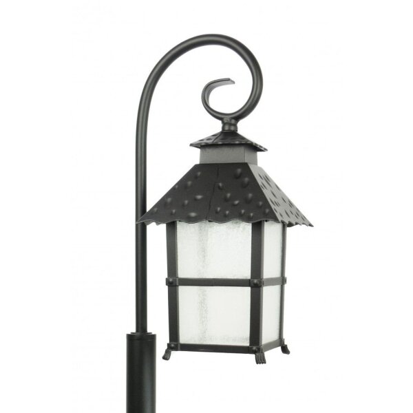 Lampe dallée noire MONTREAL 86 cm IP43 E27