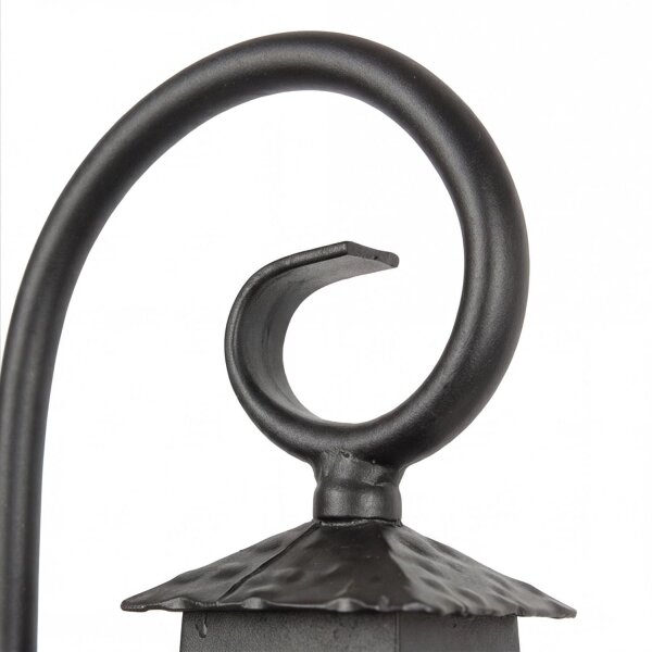 Lampe dallée noire MONTREAL 86 cm IP43 E27