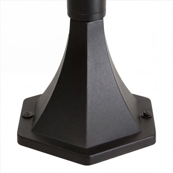 Lampe dallée noire MONTREAL 86 cm IP43 E27