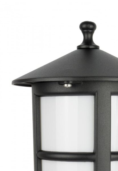 Lampe dextérieur rustique 71cm résistante à la pluie noire E27
