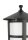 Lampe dextérieur rustique 71cm résistante à la pluie noire E27