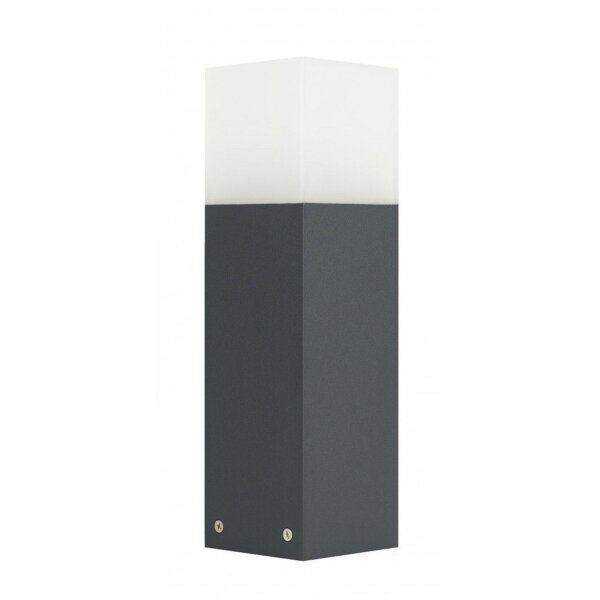 Lampe dallée extérieure 33cm à faible éblouissement IP44 Anthracite
